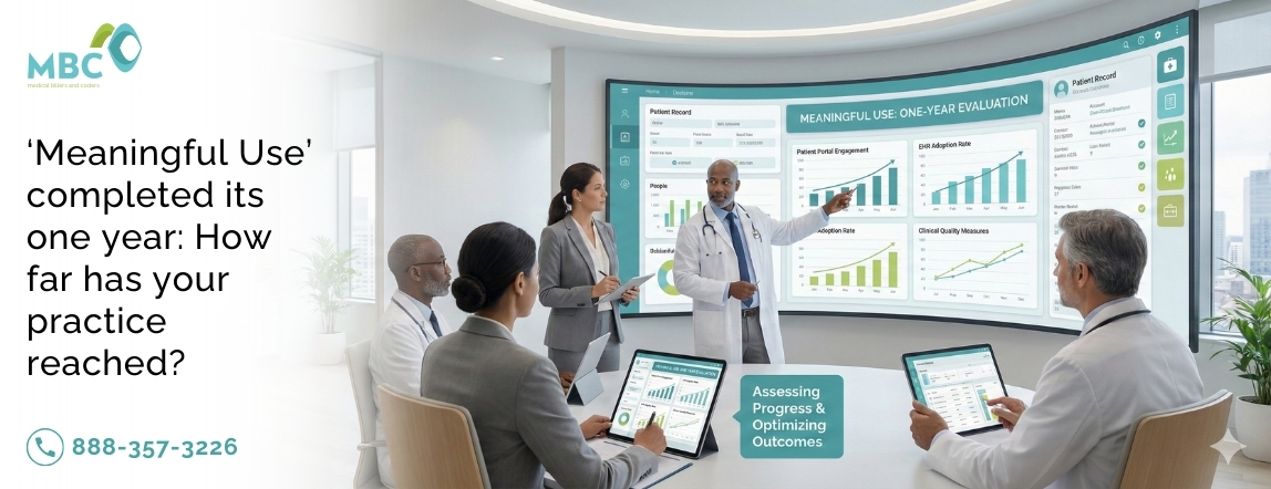 ‘Meaningful Use’ completed its one year: How far has your practice reached?