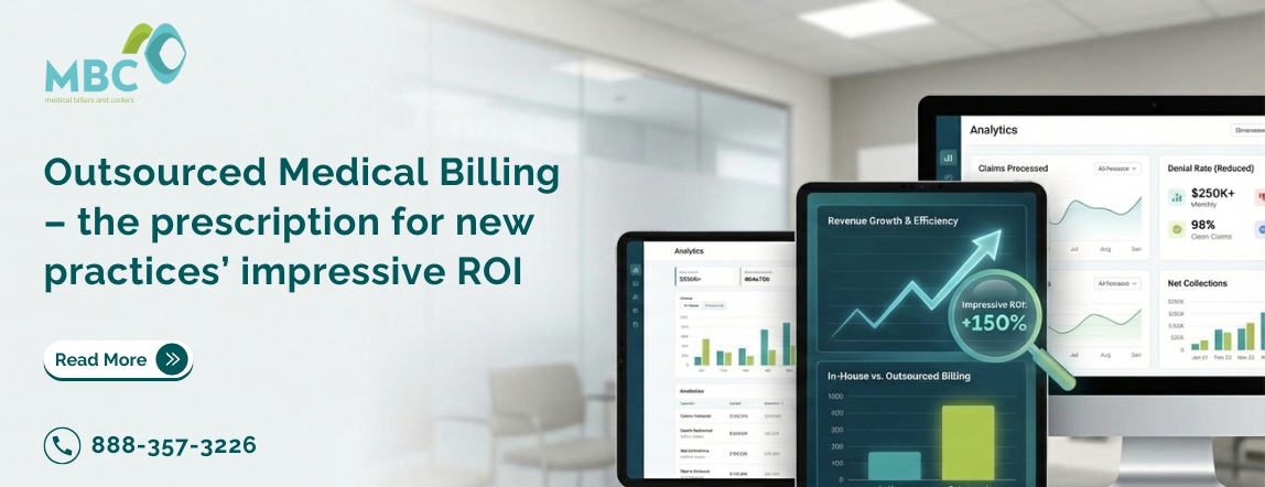 Outsourced Medical Billing – the prescription for new practices’ impressive ROI