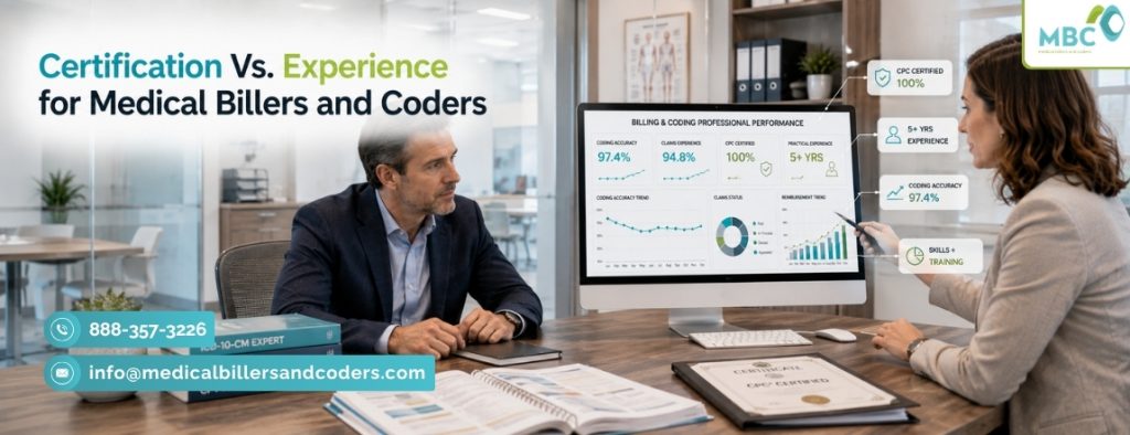 Certification Vs. Experience for Medical Billers and Coders