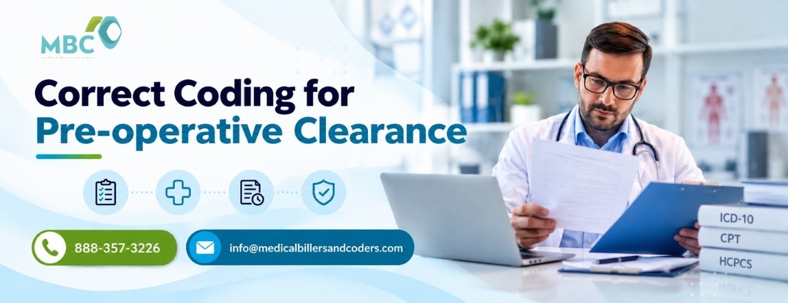 Correct Coding for Pre-operative Clearance