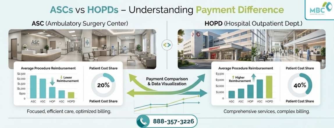 ASCs vs HOPDs – Understanding Payment Difference