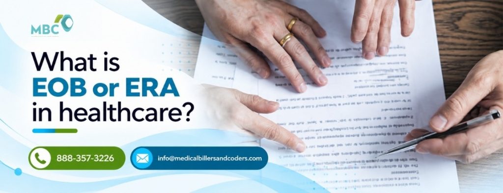 What is EOB or ERA in healthcare?