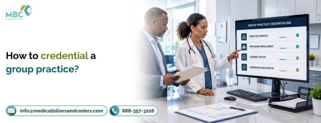 How to credential a group practice?