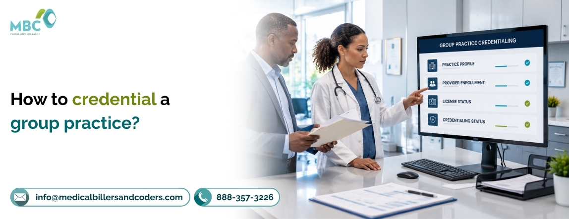 How to credential a group practice?