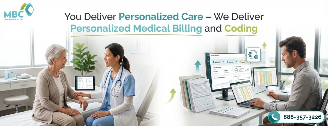 You Deliver Personalized Care – We Deliver Personalized Medical Billing and Coding