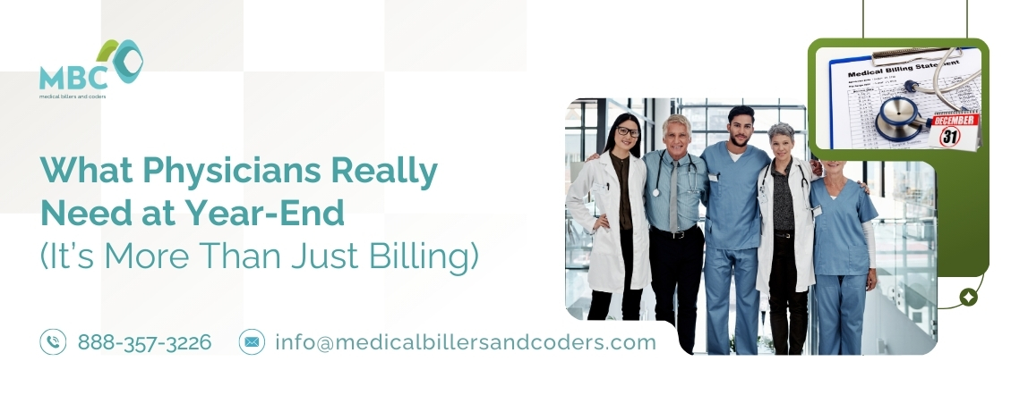 What Physicians Really Need at Year-End (It’s More Than Just Billing)