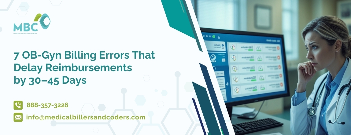 7 OB-Gyn Billing Errors That Delay Reimbursements by 30–45 Days