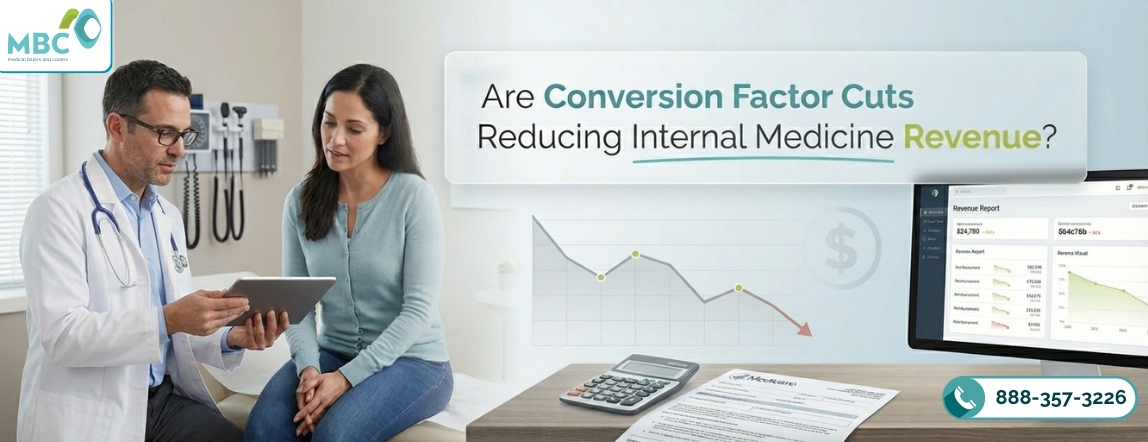 Are Conversion Factor Cuts Reducing Internal Medicine Revenue