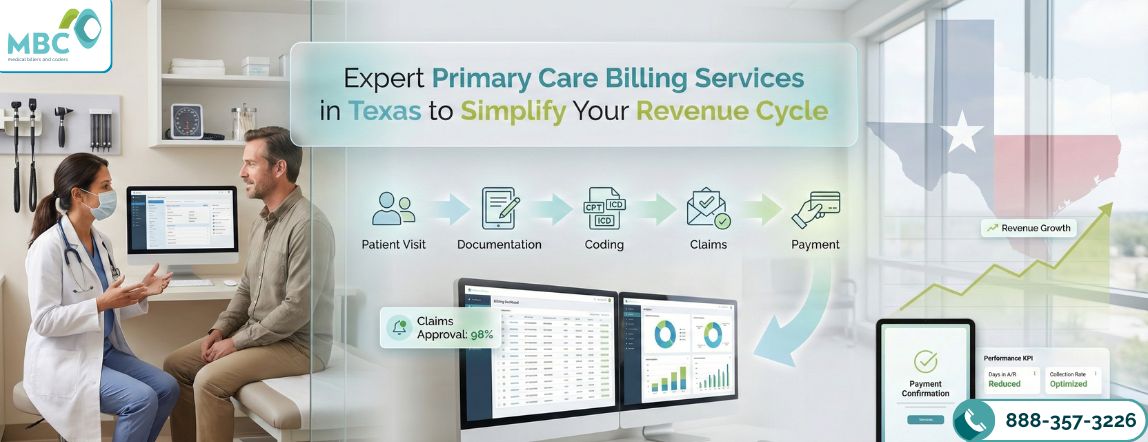 Expert Primary Care Billing Services in Texas to Simplify Your Revenue Cycle