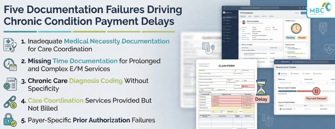 Five Documentation Failures Driving Chronic Condition Payment Delays
