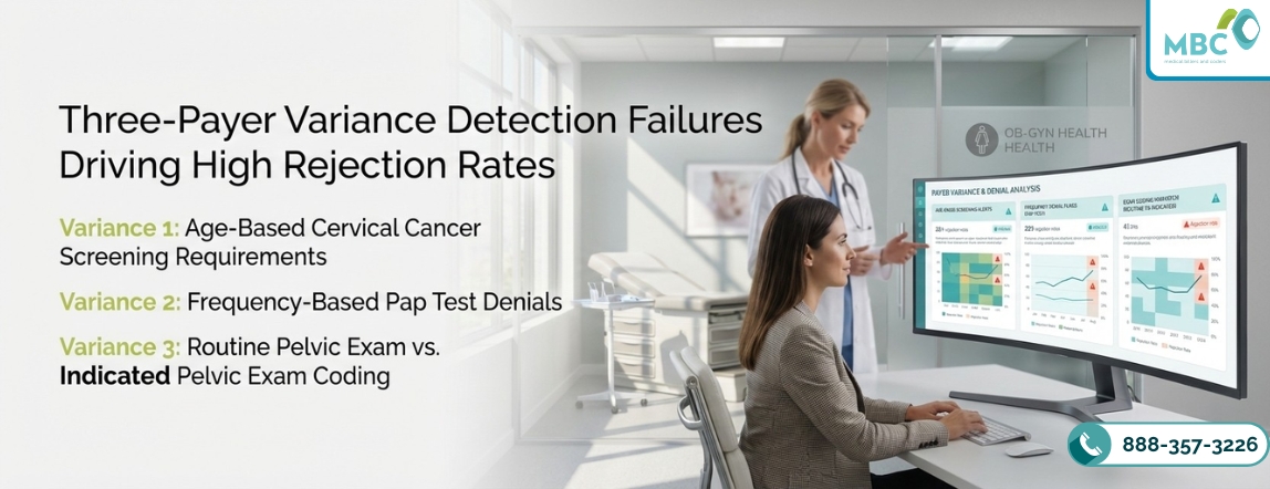 Three-Payer Variance Detection Failures Driving High Rejection Rates