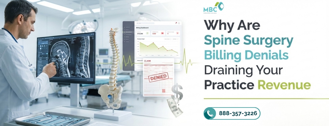 Why Are Spine Surgery Billing Denials Draining Your Practice Revenue?