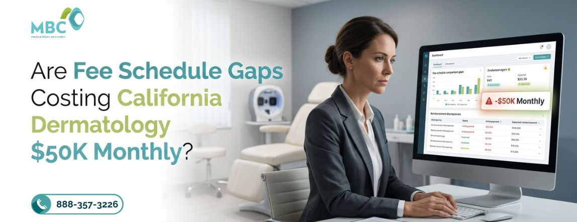 Are Fee Schedule Gaps Costing California Dermatology $50K Monthly?