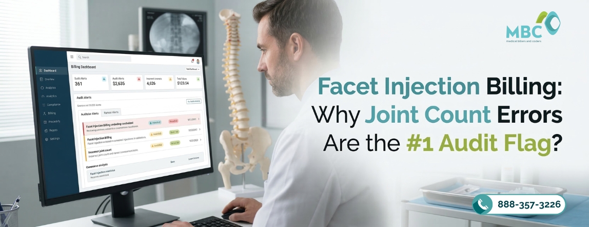 Facet Injection Billing: Why Joint Count Errors Are the #1 Audit Flag?