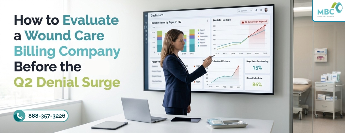 How to Evaluate a Wound Care Billing Company Before the Q2 Denial Surge