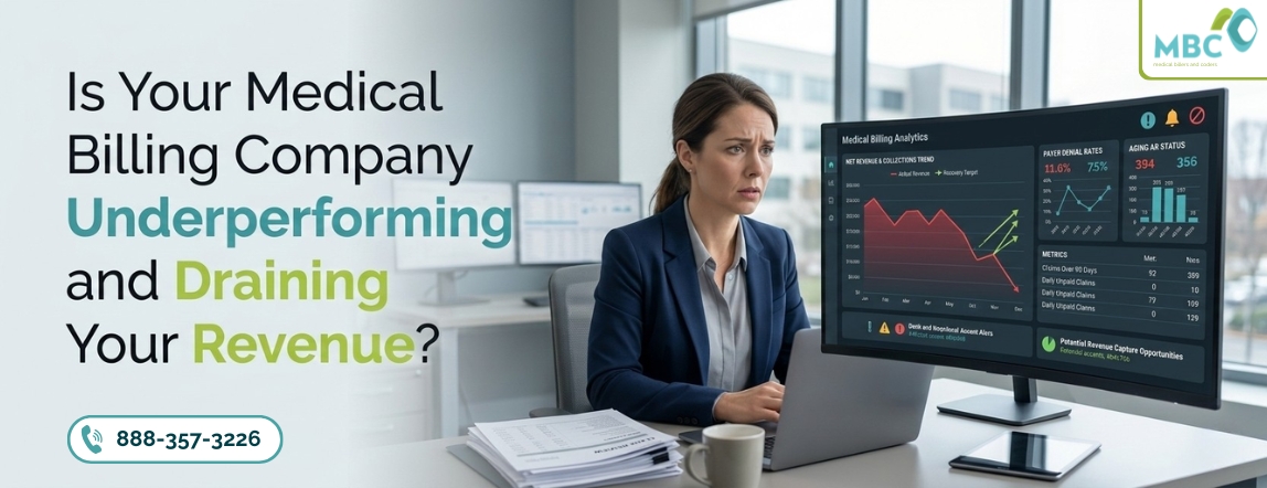 Is Your Medical Billing Company Underperforming and Draining Your Revenue?