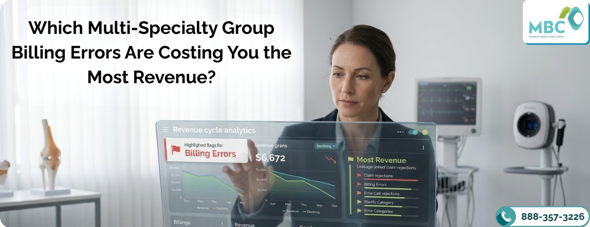Which Multi-Specialty Group Billing Errors Are Costing You the Most Revenue?