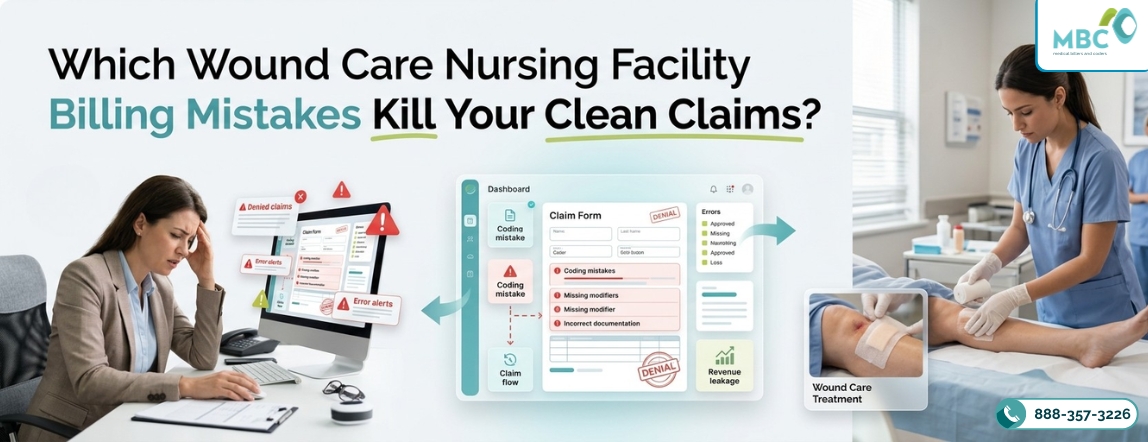 Which Wound Care Nursing Facility Billing Mistakes Kill Your Clean Claims?