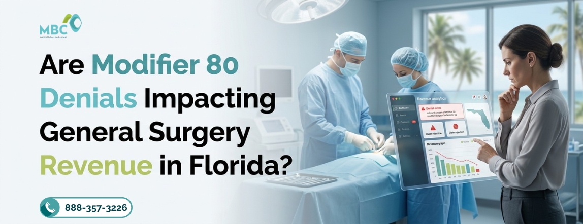 Are Modifier 80 Denials Impacting General Surgery Revenue in Florida