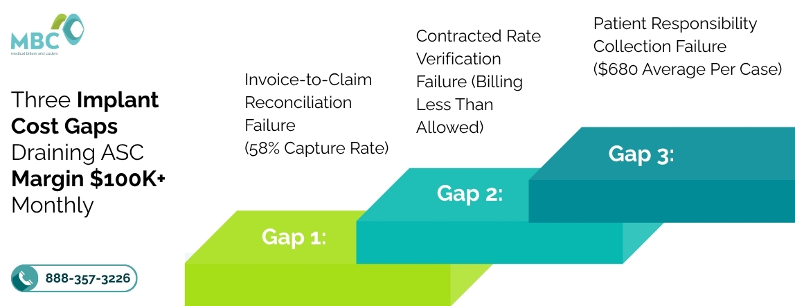 Three Implant Cost Gaps Draining ASC Margin $100K+ Monthly