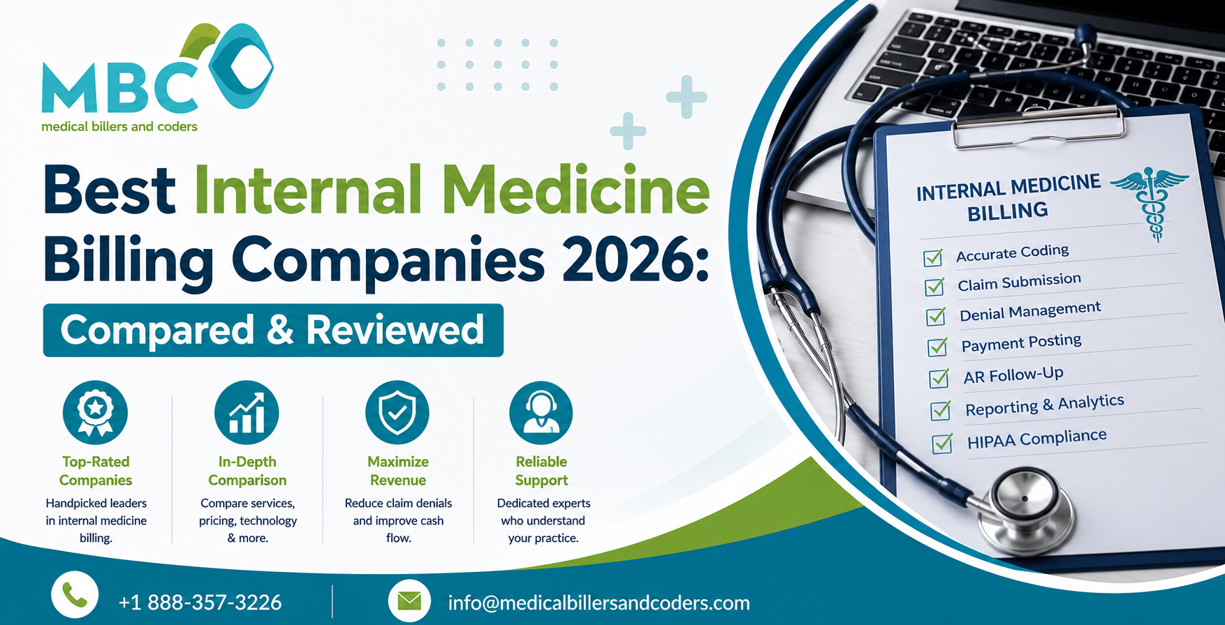 Best Internal Medicine Billing Companies 2026- Compared & Reviewed