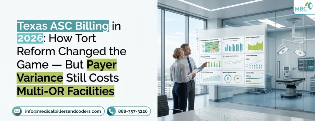 Texas ASC Billing in 2026: How Tort Reform Changed the Game — But Payer Variance Still Costs Multi-OR Facilities