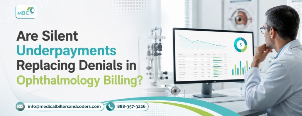 Are Silent Underpayments Replacing Denials in Ophthalmology Billing?