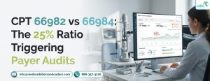 CPT 66982 vs 66984: The 25% Ratio Triggering Payer Audits