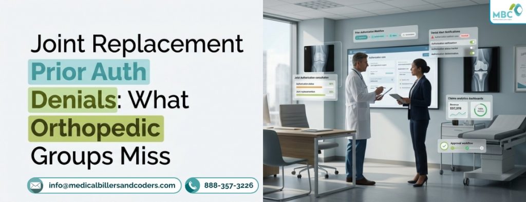 Joint Replacement Prior Auth Denials: What Orthopedic Groups Miss