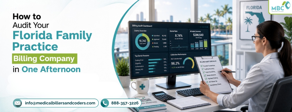How to Audit Your Florida Family Practice Billing Company in One Afternoon