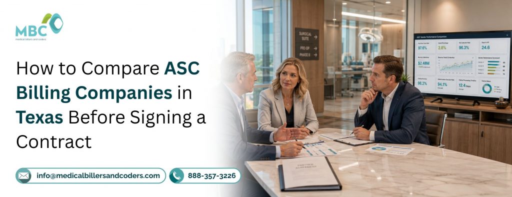 How to Compare ASC Billing Companies in Texas Before Signing a Contract