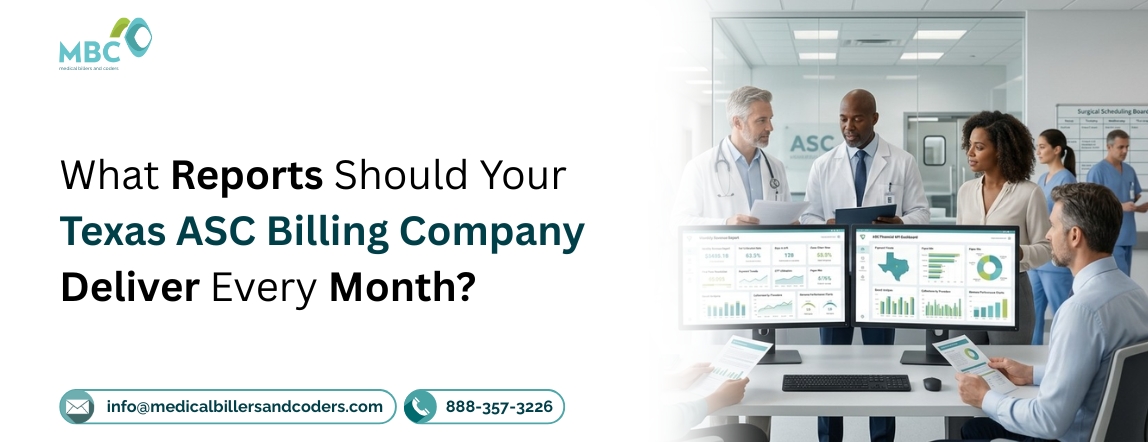What Reports Should Your Texas ASC Billing Company Deliver Every Month