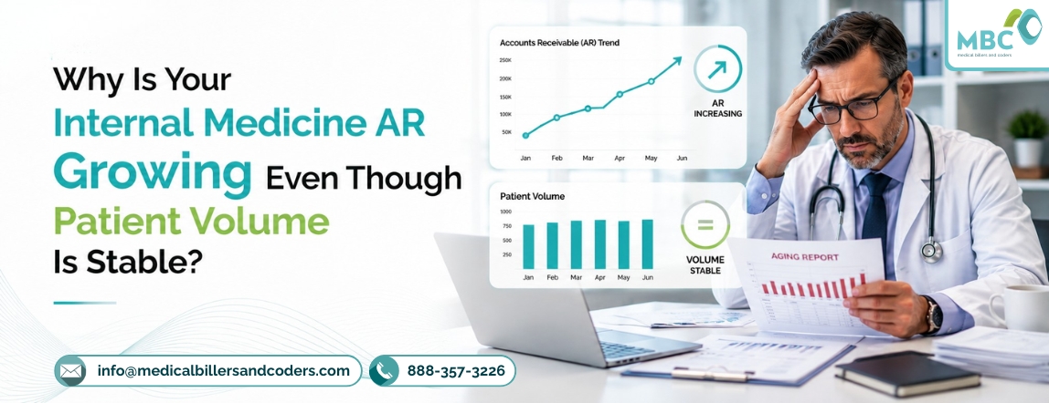 Why Is Your Internal Medicine AR Growing Even Though Patient Volume Is Stable