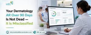 Your Dermatology AR Over 90 Days Is Not Dead — It Is Misclassified