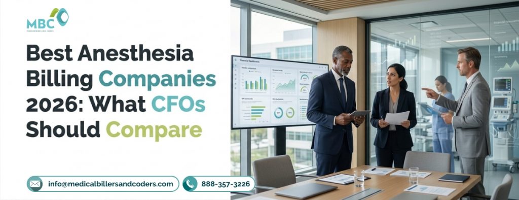 Best Anesthesia Billing Companies 2026: What CFOs Should Compare