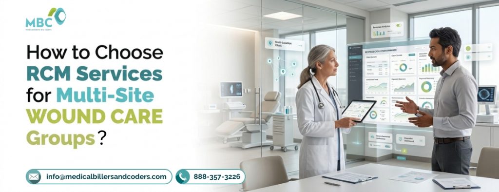 How to Choose RCM Services for Multi-Site Wound Care Groups?