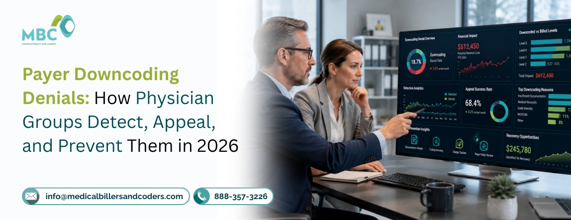 Payer Downcoding Denials: How Physician Groups Detect, Appeal, and Prevent Them in 2026