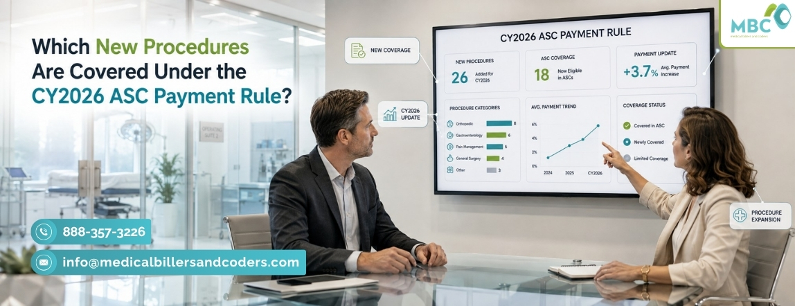 Which New Procedures Are Covered Under the CY2026 ASC Payment Rule