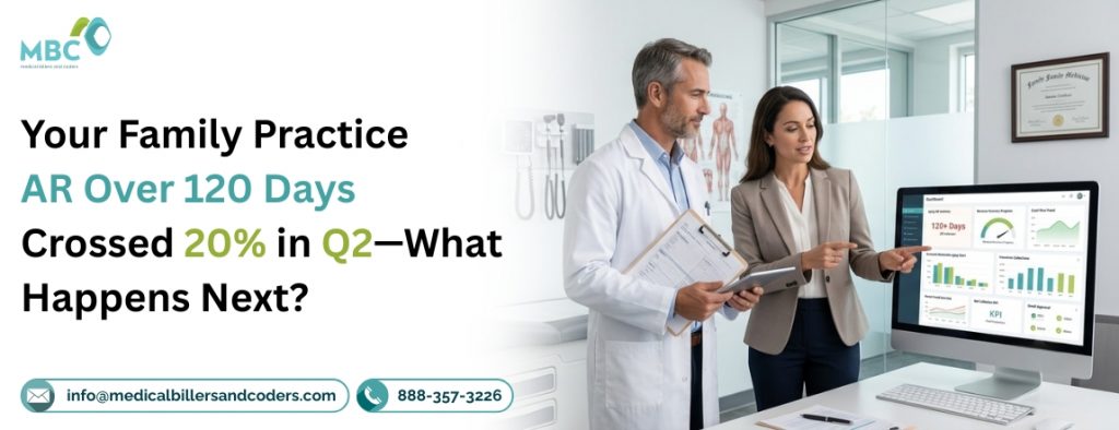 Your Family Practice AR Over 120 Days Crossed 20% in Q2—What Happens Next?