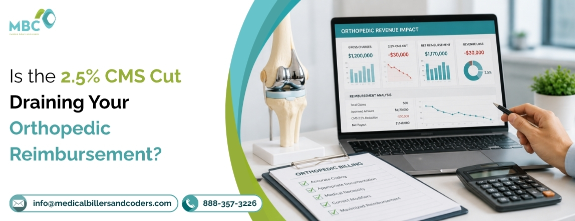 Is the 2.5% CMS Cut Draining Your Orthopedic Reimbursement?