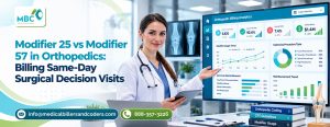 Modifier 25 vs Modifier 57 in Orthopedics: Billing Same-Day Surgical Decision Visits
