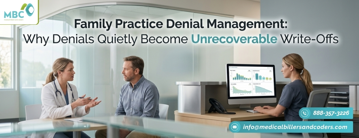 Family Practice Denial Management Why Denials Quietly Become Unrecoverable Write-Offs