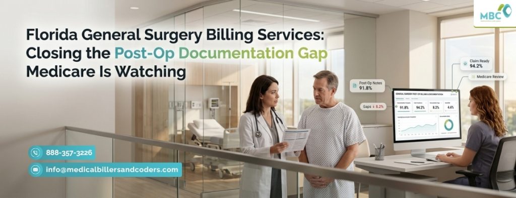 Florida General Surgery Billing Services: Closing the Post-Op Documentation Gap Medicare Is Watching