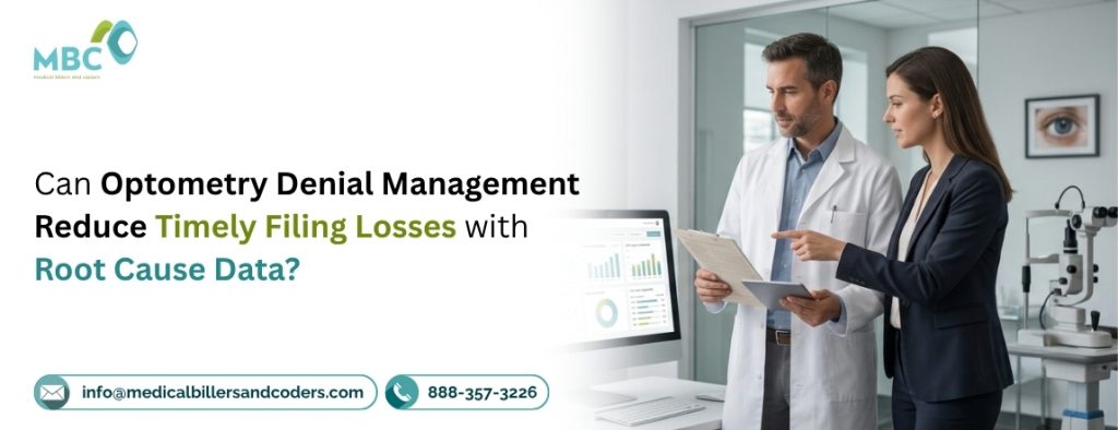 Can Optometry Denial Management Reduce Timely Filing Losses with Root Cause Data?