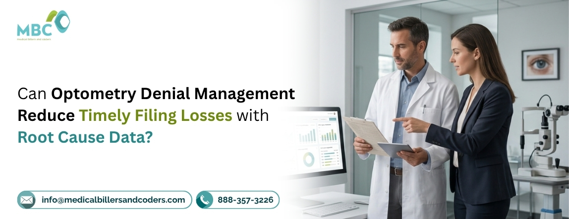 Can Optometry Denial Management Reduce Timely Filing Losses with Root Cause Data?
