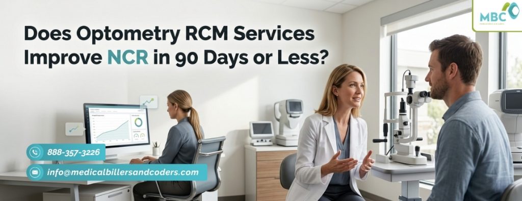 Does Optometry RCM Services Improve NCR in 90 Days or Less?