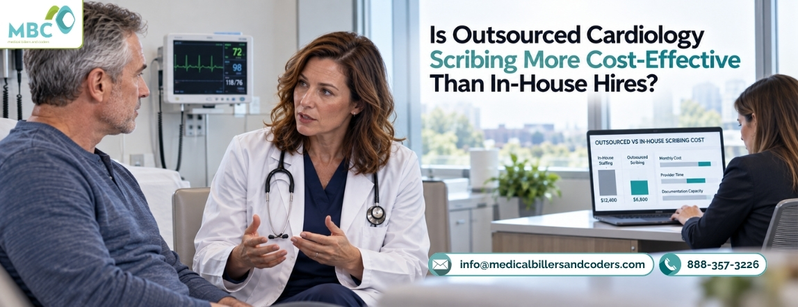 Is Outsourced Cardiology Scribing More Cost-Effective Than In-House Hires?