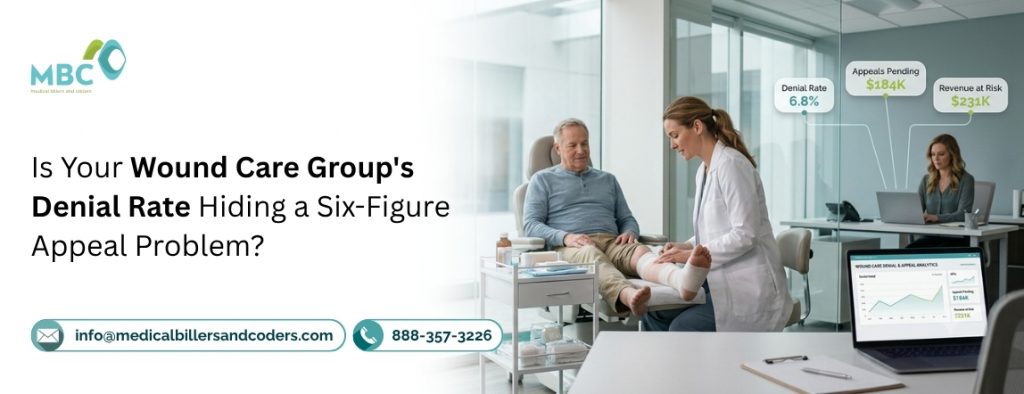 Is Your Wound Care Group’s Denial Rate Hiding a Six-Figure Appeal Problem?
