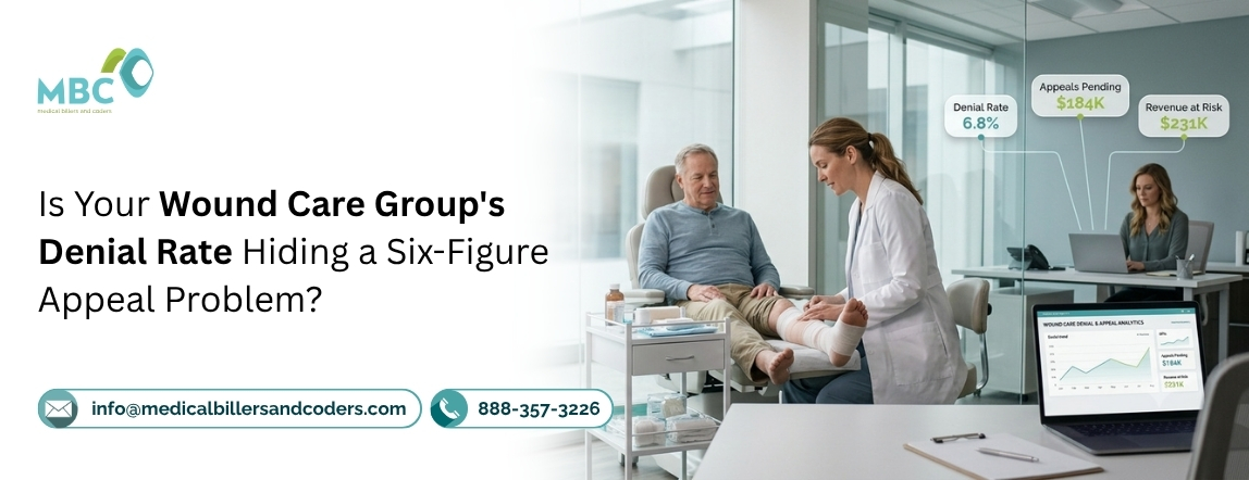Is Your Wound Care Group's Denial Rate Hiding a Six-Figure Appeal Problem?