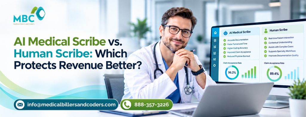 AI Medical Scribe vs. Human Scribe: Which Protects Revenue Better?